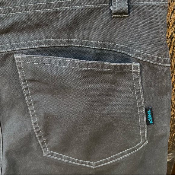 KUHL Wm’s Kuda Canvas Pant In Graphite Sz 8 Regular - Picture 6 of 16
